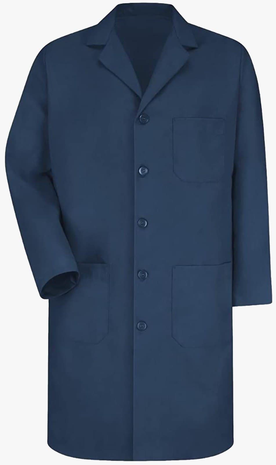 Navy Lab Coat