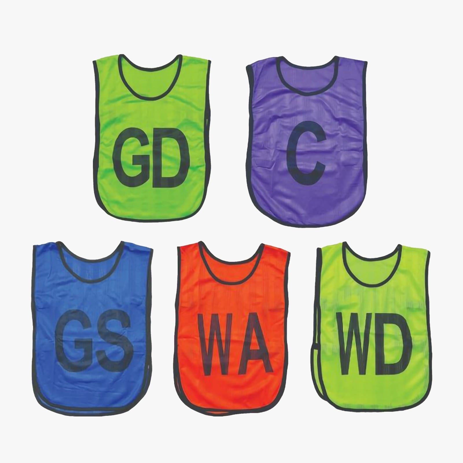 Netball Position Bib Set