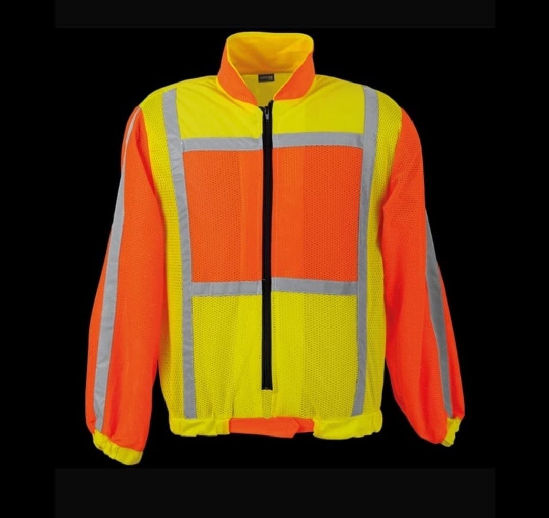 Long Sleeve Reflective Vest